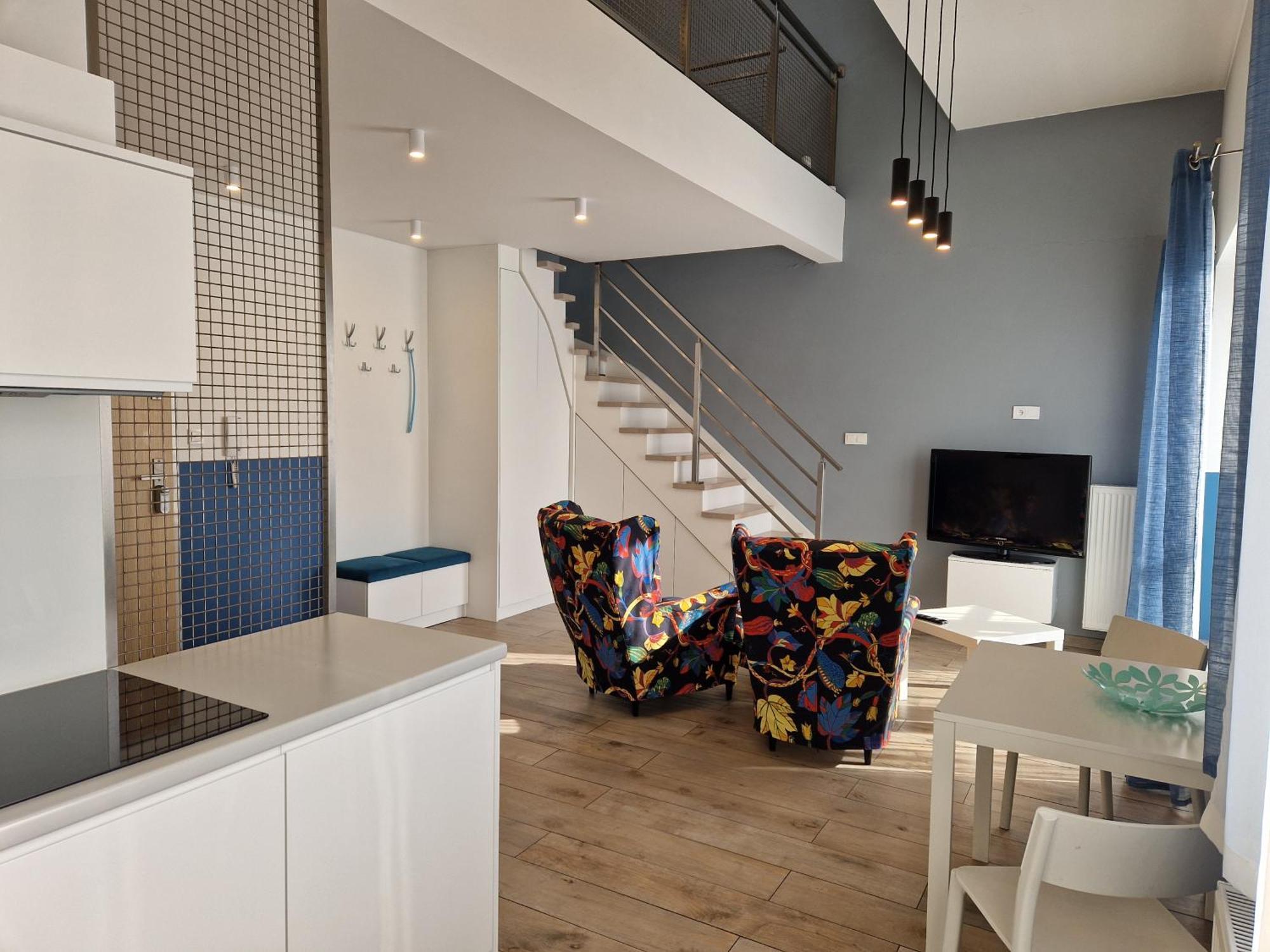 Apartament Dwupoziomowy Katowice Buitenkant foto